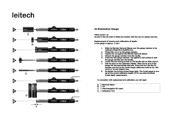 Jauge Combi High-Res Maintenance
