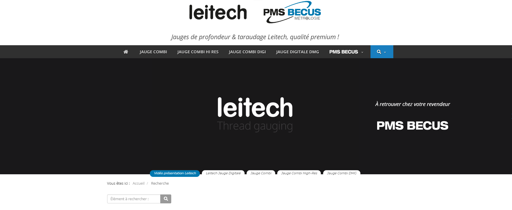 Leitech France : Recherche